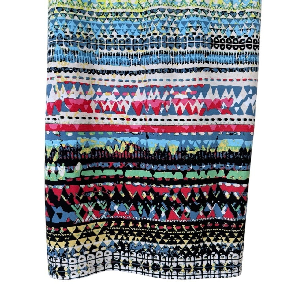 Nicole Miller Studio Multicolor Striped Sleeveless Women's Dress Size S - Picture 6 of 7